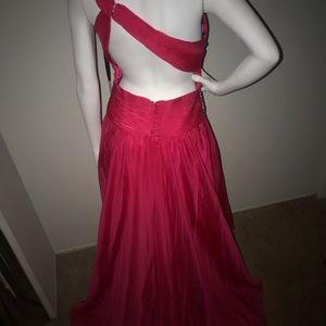High-low formal dress